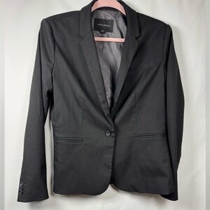 Banana Republic Black Blazer Tailored Suit Jacket 10